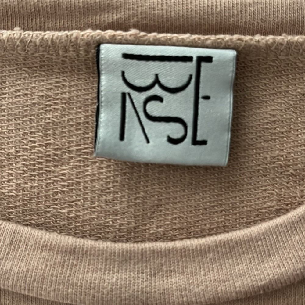 Baserange Base Range Basic Sweatshirt S Pink Nude - image 3